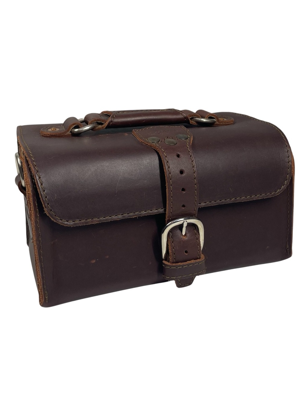 Rare Saddleback Leather Co 1st Generation Medium Gadget Bag Body Shell Utility